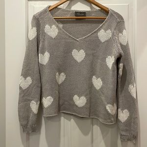 Wooden Ships CS/S Heart Sweater